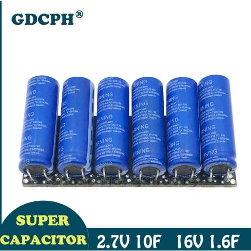 Farah Capacitor Module 16V1.6F Super Capacitor 2.7V10F 16V1F 16V2F backup power battery