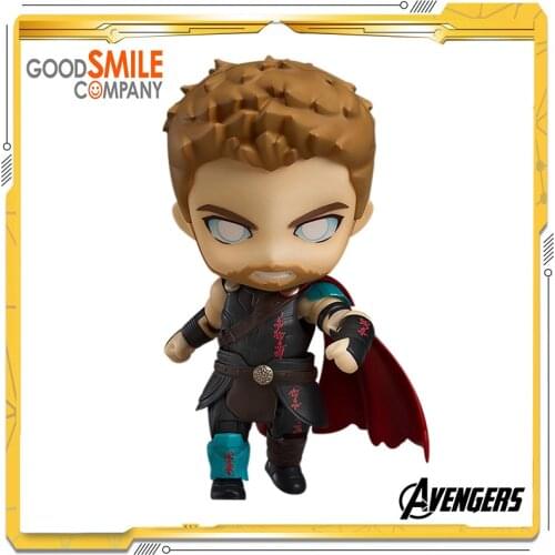 Original GSC Marvel The Avengers Thor Ragnarok Nendoroid Dx Thor Anime Action Figures Collection Pvc Model Toys for Child