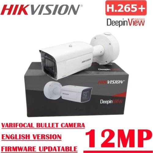 Hikvision iDS-2CD7AC5G0-IZHSYR 12MP 4K IP CCTV Camera DeepinView Moto l Bullet Network FaceCounting Smart IR50m