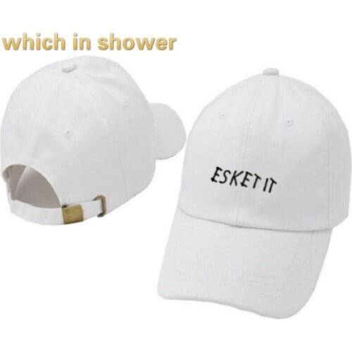 ESKETIT Dad Hat For Men Women Letter Embroidery Baseball Cap Hip Hop Vintage Unstructured Hat Snapback Trucker Cap Drop Shipping