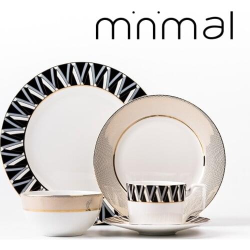 Nordic Ceramic Steak Western Dish Plates Home Dishes Creative Plate Fruit Dish Dessert Tableware Western Style Steak Dishes