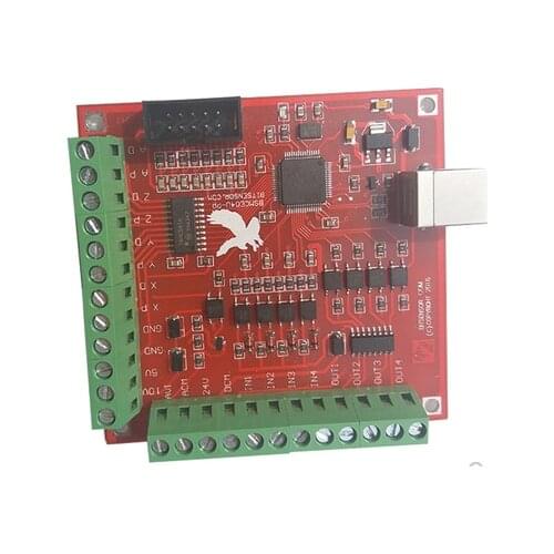 Breakout board CNC USB MACH3 100Khz 4 axis interface driver motion controller driver board