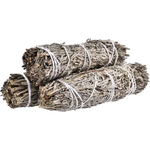 3PCS White Sage Bundles Sage Smudge Sticks Indoor Fragrance For Home Cleansing Healing Meditation Smudging Rituals