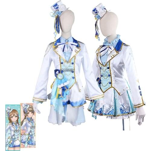 Anime Love Live! Nijigasaki High School Idol Club Tennoji Rina Cosplay Costume Women Dancing Dress Halloween Uniform Custom Made