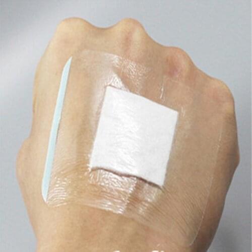 10Pcs PE Waterproof Bandage Medical Adhesive Wound Dressing Band Aid Large Wound First Aid Bath Swimming