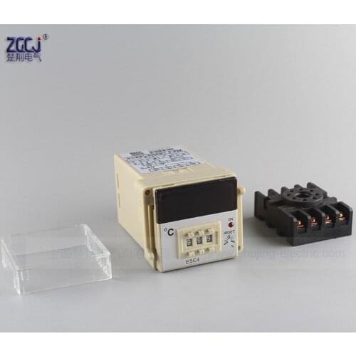B type 0-999 degree E5C4 temperature controller CJ-E5C4 35mm Din type Digital thermostat in stock