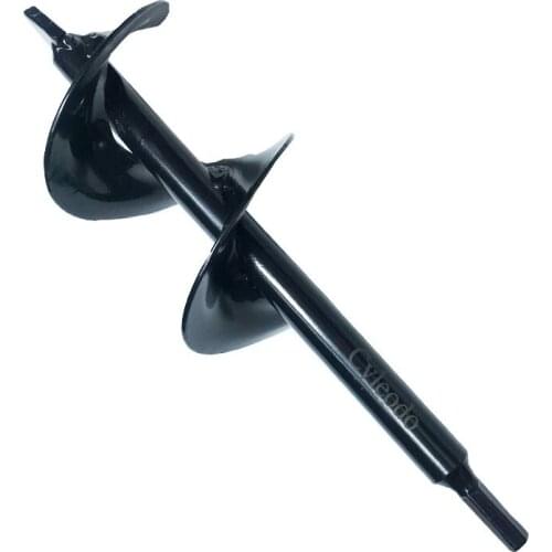 Cyleodo 3.5\x16\Auger Drill Bit for Planting - Bulb & Bedding Plant Augers - Posthole Digger for 3/8 Hex Drive Drill