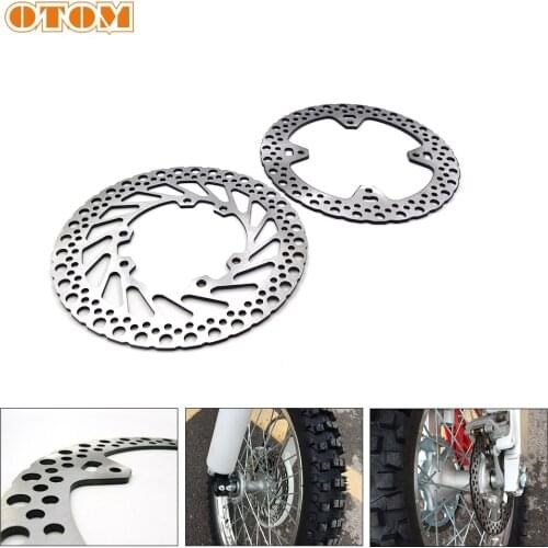 OTOM Motorcycle Brake Disc High-Carbon Chromium Steel Front And Rear 240mm Brake Flange For HONDA CRF250R/250X/450R/450X Enduro