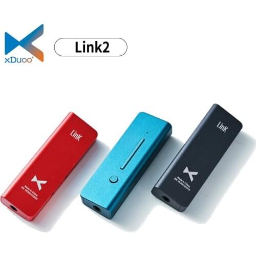 XDUOO Link2 ESS8118EC DSD256 HD HIFI Portable Decoding Headphone Amp Type C DAC Bass Boost with 150mW Amplifier