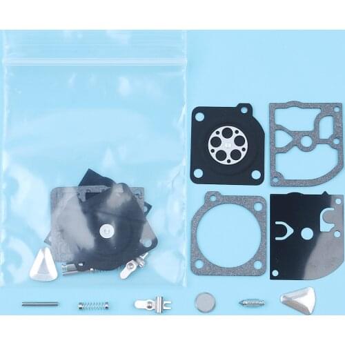2 x Carburetor Diaphragm Repair Rebuild Kit For Husqvarna 45 40 49 55 51 Saw H55 H51 240R 245R Trimmer Zama RB-45