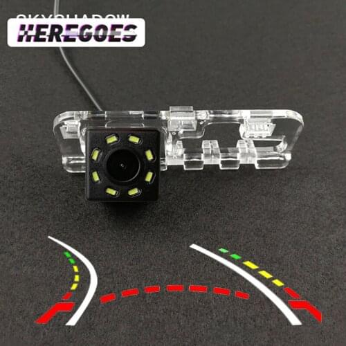 Fisheye 4 8 12 led dynamic Wireless Car CCD Night Vision Rear Camera For Honda Civic 2003 2004 2005 2006 2007 2008 2009