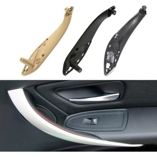 4Pcs Car Interior Asseccories Door Handle Inside Outer Cover Trim For BMW 3 4 Series F30 F31 F32 F33 F34 F35 F36 3GT 2012-2018