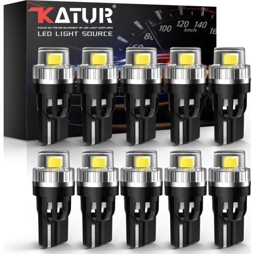 10x T10 W5W Car LED Canbus Bulb for Hyundai Tucson Creta Kona IX35 Solaris Accent I30 Elantra Interior Dome Reading Light 6500K