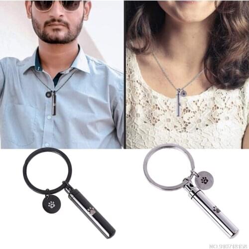 Cremation Urn Keychain for Pet Ashes Cremation Jewelry for Human Ashes Dog Cat Cremation Keepsake Holder Jy16 21 Dropship