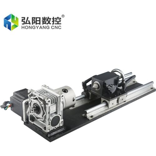 CNC Wood Milling Machine 4 Axis Rotary Axis Worm Gear Reduction Axis Indexing Head Olive Three-Dimensional