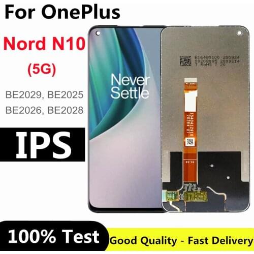 6.49" For Oneplus Nord N10 5G LCD Display Touch Screen Digitizer Assembly For OnePlus BE2029 BE2025 BE2026 BE2028 Nord N10