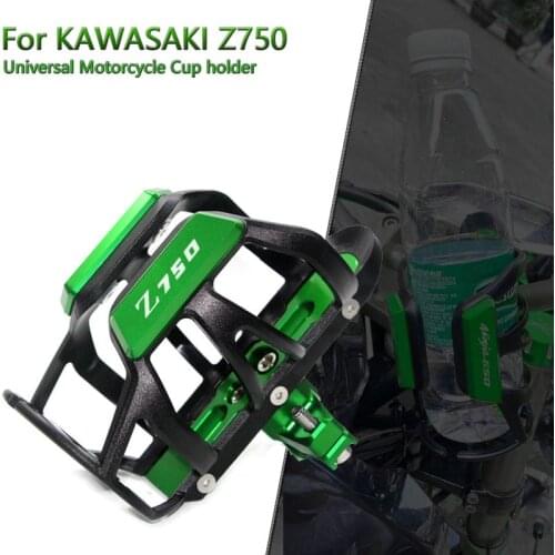 For KAWASAKI Z750 Z750R Z750S Z 750 750R 750S 2017-2019 2020 2021CNC Aluminum Water cup Holder Motorcycle ccessories Bottle Cage