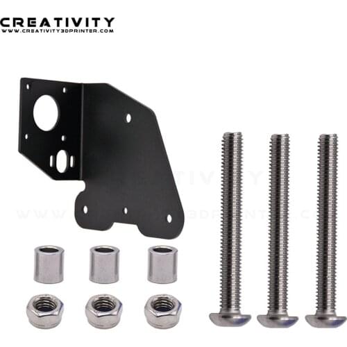 3D Printer Dual Extruder Dual Z Axis Upgrade Plate Kit Aluminum Dual Extrusion Mount For CR10 CR10S Ender-3 3D Printer Parts