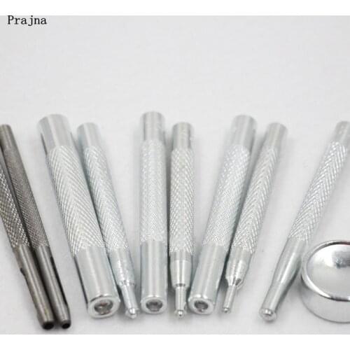 Prajna Eyelets Installation Tool Metal Rivet Button Clothing&Accessories Sewing Repair Five-jaw Buckle Installation Hand Knock