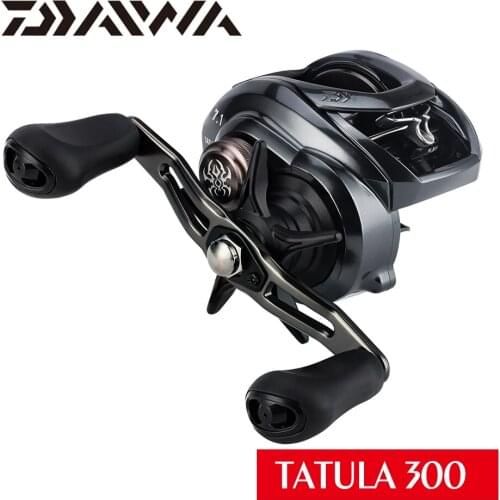 DAIWA TATULA 300 New Baitcasting Reel Max Drag 11-13Kg UTD TWS Long Casting Big Low Profile Saltwater Fishing Reel