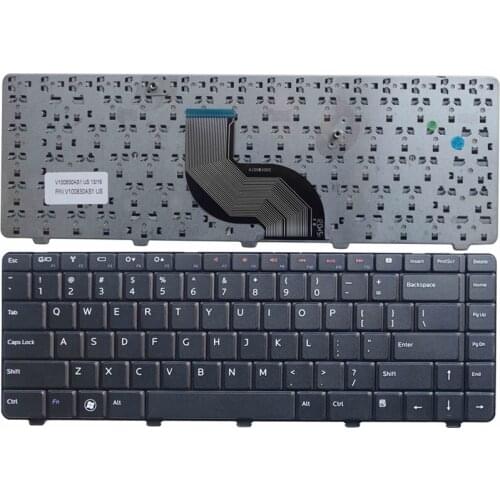 US NEW Laptop Keyboard for DELL N4010 N3010 N4020 M4010R N4030 N5020 N5030 M5030 M4010 V100830AS1 Notebook English black