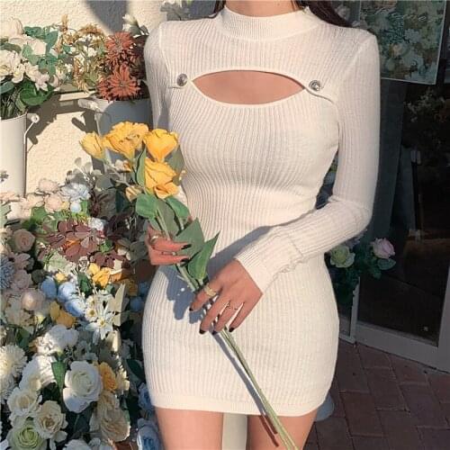 Rongimer Fashionable Knitted Dresses