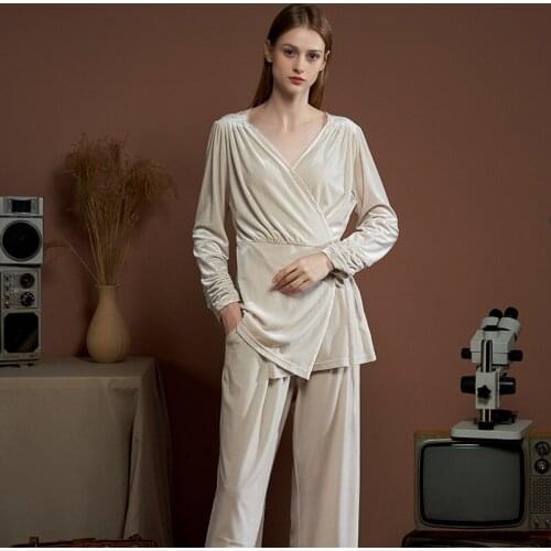 RONGSHIYIN Women's Pajamas With Trousers