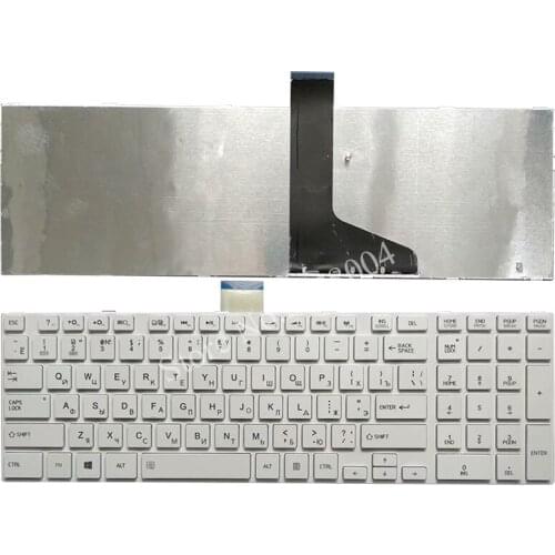 Russian for TOSHIBA MP-11B56SU-5281 0KN0-ZW3RU23 NSK-TVBSU 9Z.N7USU.B0R RU white keyboard