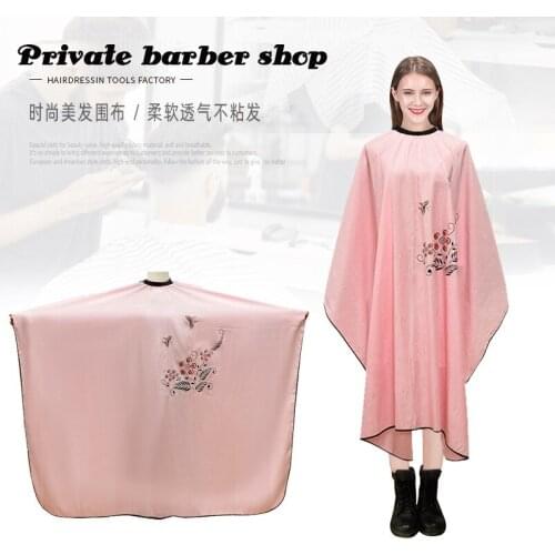 Haircut cloth Hair cutting apron Hair Salon Dyeing Bib Household shave shawl Hairdressing shaw Non-stick hair for hair salon