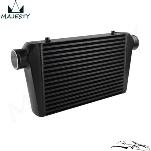 Universal Turbo Aluminum Intercooler 450x300x76mm Front Mount 3" In/ Outlet 76MM