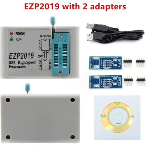 New Arrival EZP2019 USB SPI Programmer Support Win7 & Win8 24 25 93 EEPROM Flash Bios Smart Chip Programming Calculator