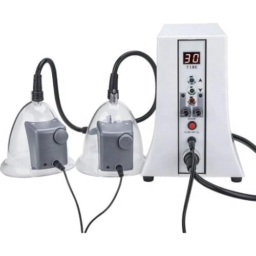 Cupping Breast Massager Vacuum Therapy Buttocks Lifting Machine / Buttock Breast Enlargement Pump Machine