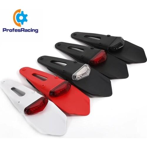 Motorcycle Tail Light Dirt Bike Rear Fender Stop Brake 12 LED Tail Light ForSUZUKIKTMHUSQVARNA TE250 TE300 R
