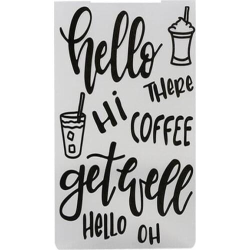 1PCS Plastic Template Embossing Folder For Scrapbooking Photo Album Paper Card Craft Card Making Wedding Decoration