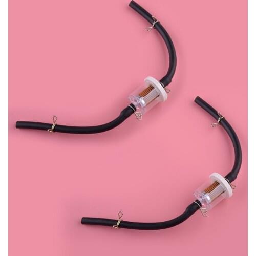 2X Fuel Pipe Line Hose Filter fit for Suffolk Punch 14s 17s 1995+ AQ148 QX Lawnmower Lawn mower parts and accessories