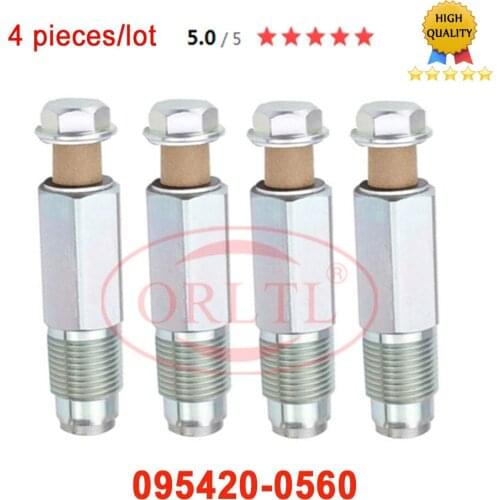4 pieces/lot 095420 0560 Common Rail Pressure Relief Valve 095420-0560 High Pressure limited Valve 0954200560