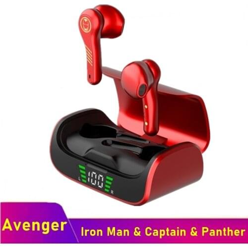 2020 Universal TWS Bluetooth 5.0 Earphone Wireless Earphones LCD Display 3D Stereo HiFi Sport Headset Earbuds With Charging Box