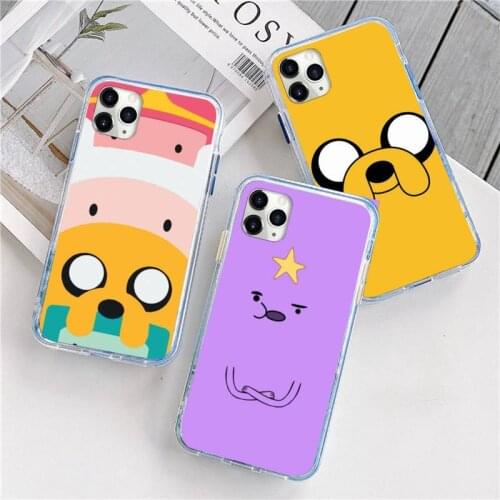 Adventure time cute Beemo BMO Jake Finn Lumpy Phone Case For iphone 12 5 5s 5c se 6 6s 7 8 plus x xs xr 11 pro max mini