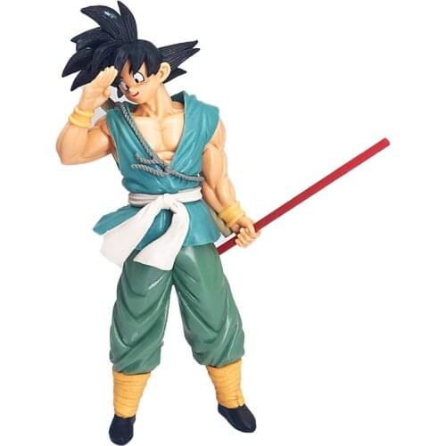 23CM Dragon Ball DBZ Anime Model Son Goku Super Saiyan GK Action Figure ABS Statue Collectible Toys Modle Doll Dragon Dall Super
