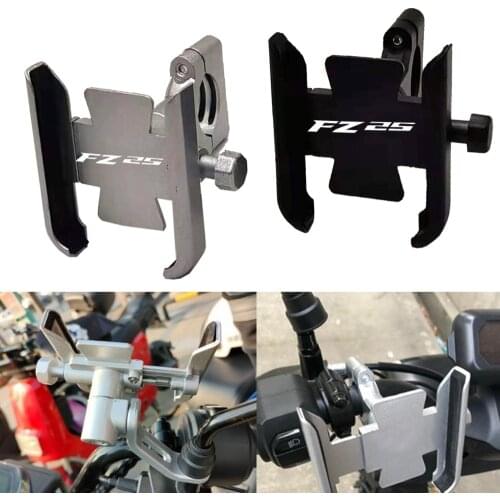 Mobile Phone Motorcycle Navigation Bracket Handlebar rearview mirror installation for Yamaha FZ25 FZ-25 FZ 25
