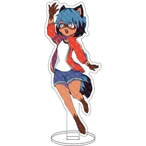Brand New Animal BNA Kagemori Michiru Ogami Shirou Acrylic Stand Figure Collection Anime Model Toy Gifts Desk Decor Cosplay