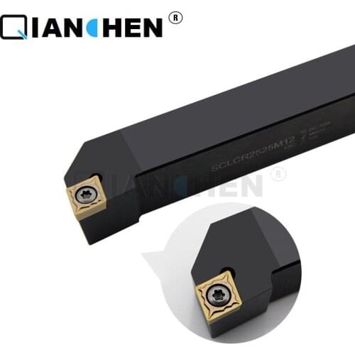 QIAN CHEN New SCLCL/R1212F09,External Turning Lathe Bar Tool Holder For Used on CNC Lathe Machine CCMT0602/09T3/1204insert