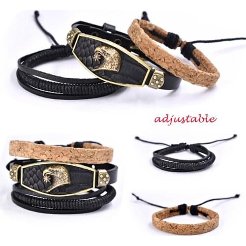 Adjustable DIY Woven Rope Bracelet Custom Unisex Hand Made Friendship Bracelets
