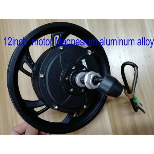 12inch BLDC gearless motor Magnesium aluminum alloy wheel 36v250w folding bike electric scooter electric bike MTB diy parts