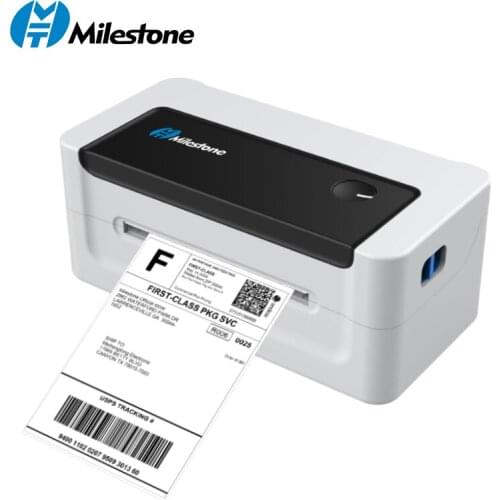 Milestone Label Maker sticker printer 4inch Wireless Bluetooth Thermal Label Printer Express Logistics Barcode Label printing