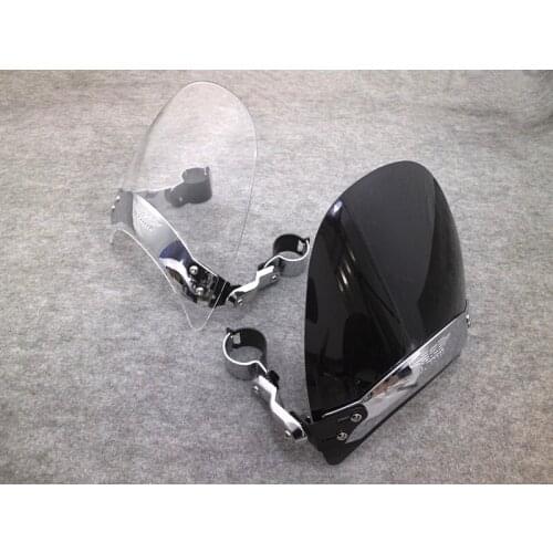 For Honda VTX1300C 2009 VT750C2 Shadow Spirit CB250 Nighthawk Davidson motorcycle windshield windscreen