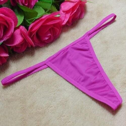 Women Ladies Sexy Thongs G String Tanga Panties Seamless Intimates Ultrathin High Quality Seamless Middle-waist Underwear