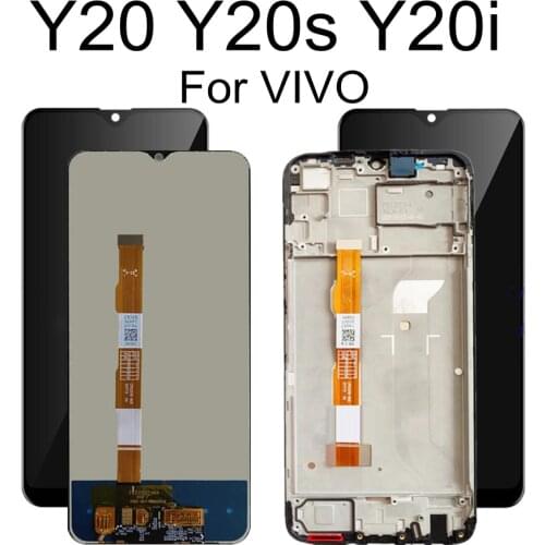 6.51" For VIVO Y20 / Y20i / Y20S 2020 LCD Display Touch Screen Digiziter Assembly Replacement For v2027 v2029 LCD Display