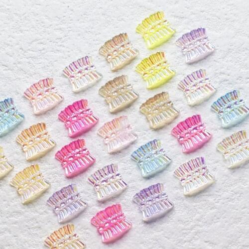 Fashion 7.5*9mm Delicate Ballet Design Nail Decoration 25pcs Manicure Accessories DIY Nail Rhinestones