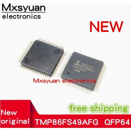 5pcs~50pcs/LOT TMP86FS49AFG TMP86FS49BFG TMP86FS49 MCU 8BIT 60KB FLASH FLSCR 64-QFP 8-bit microcontroller